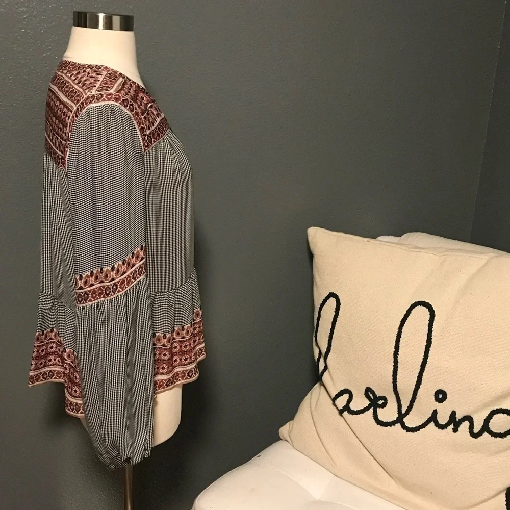 Veronica Beard silk Rosie top size 6 - Picture 5 of 9